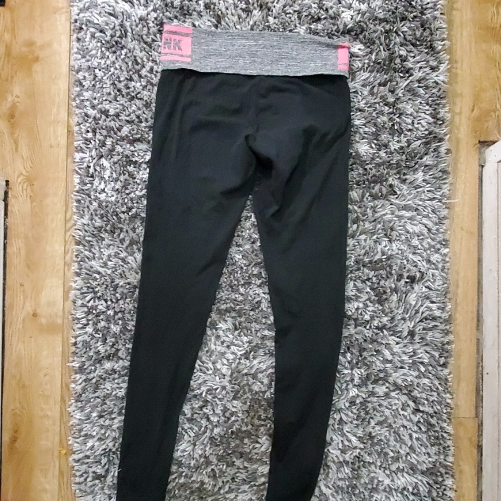 Pink yoga pants